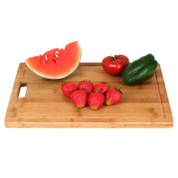 Bambus-Schneidebrett 40x30cm mit Griff Nicer Nature - Nicer Nature