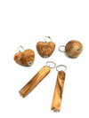 Schlüsselanhänger als AMULETT für Asche aus Olivenholz - große Auswahl Nicer Nature - Nicer Nature