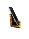 Handy-Halter aus Olivenholz
