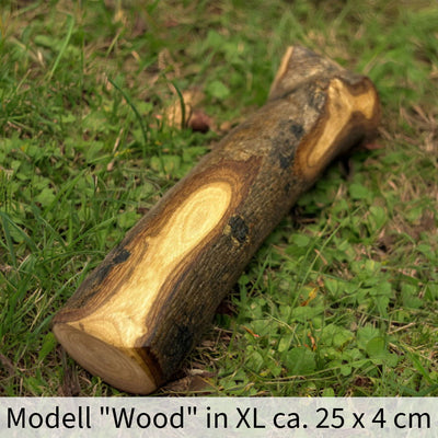 Kauknochen aus Olivenholz - Hundeknochen Kauholz Kauspielzeug