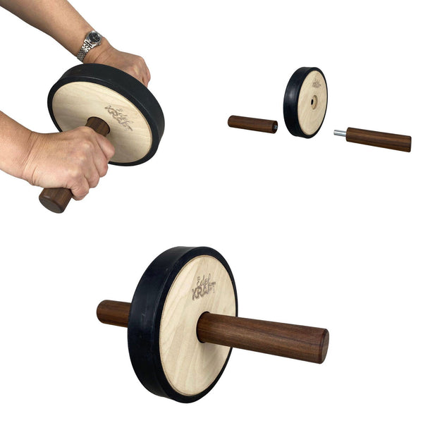 Edelkraft Bauchtrainer aus Holz und Naturgummi Edelkraft - Nicer Nature