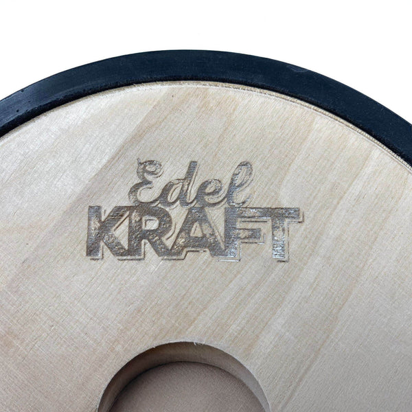 Edelkraft Bauchtrainer aus Holz und Naturgummi