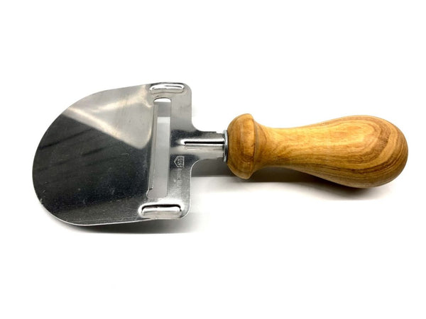 Käsehobel Olivenholz Griff Edelstahl 20cm Schnittbreite 5cm Nicer Nature - Nicer Nature