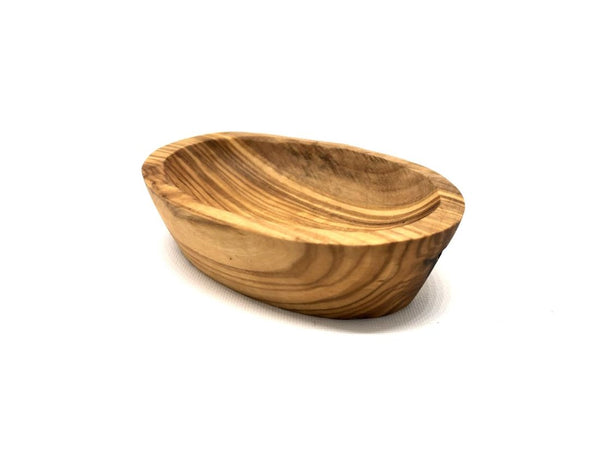 Ovale Schalen aus Olivenholz, 3er Set, 10/15/18 cm, Deko Snacks Aufbewahrung Nicer Nature - Nicer Nature